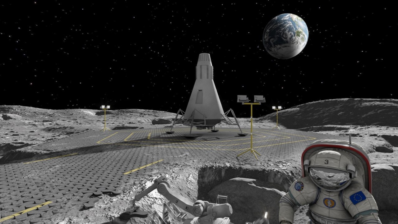 Scientists want to make moon roads by blasting lunar soil with sunlight