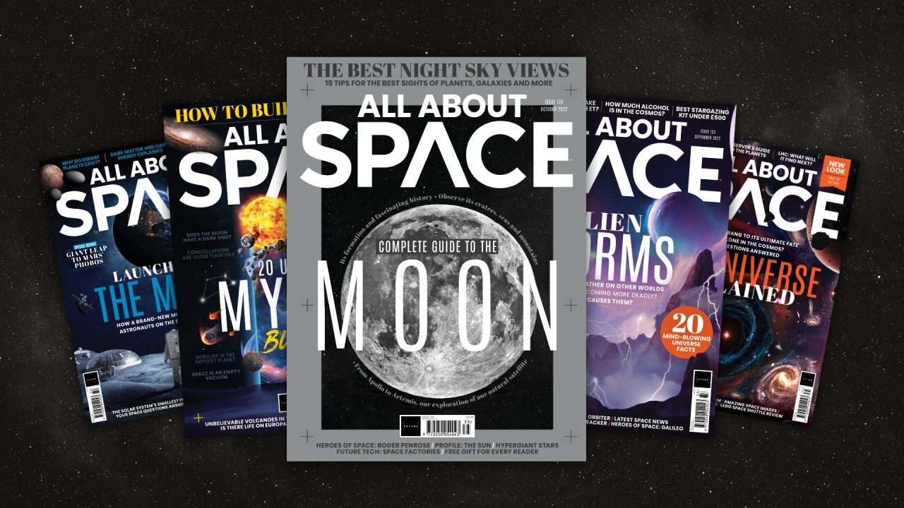 Explore the moon like never before with All About Space magazine