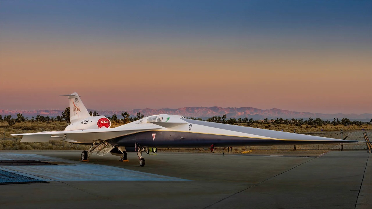 NASA unveils the revolutionary X-59 Quesst 'quiet' supersonic jet 9 (photos, video)