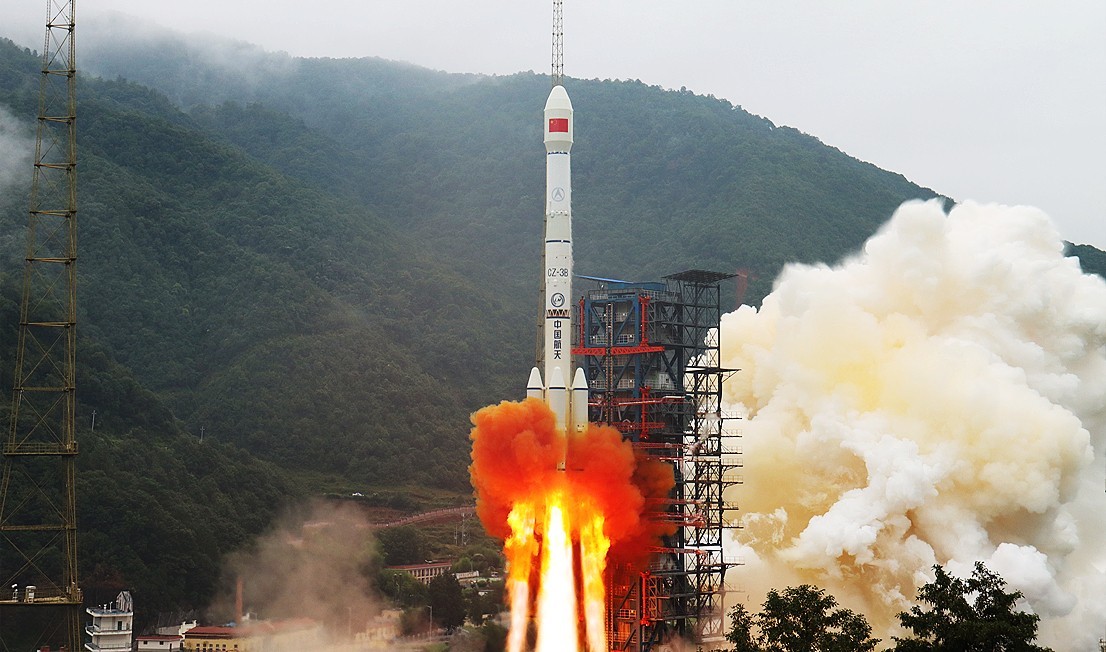 China launches military satellite that will take aim at space junk