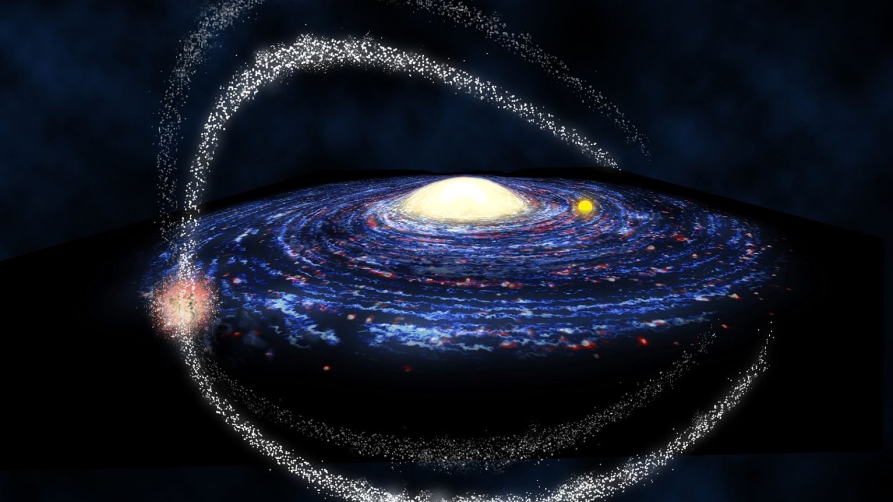 Dead stars in Milky Way's companion galaxy cause mysterious gamma-ray cocoon