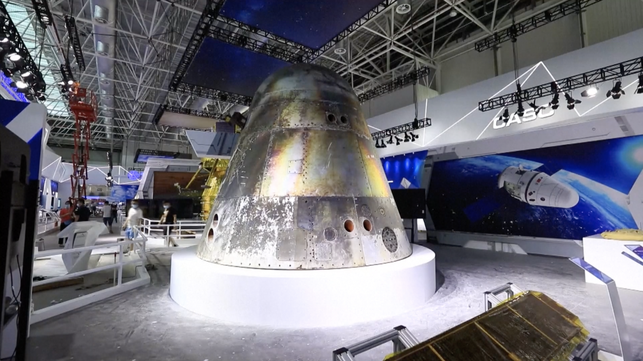 China just put its next-generation spaceship on display