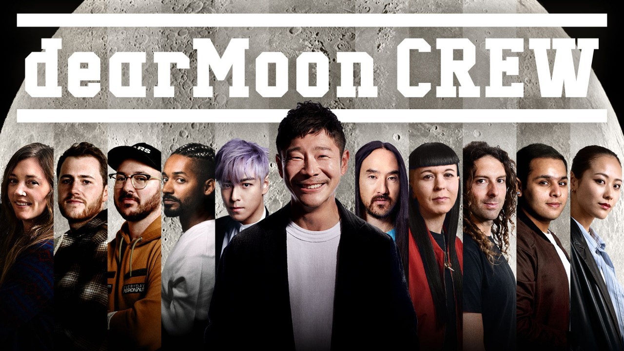 Meet the dearMoon crew of artists, athletes and a billionaire riding SpaceX's Starship to the moon