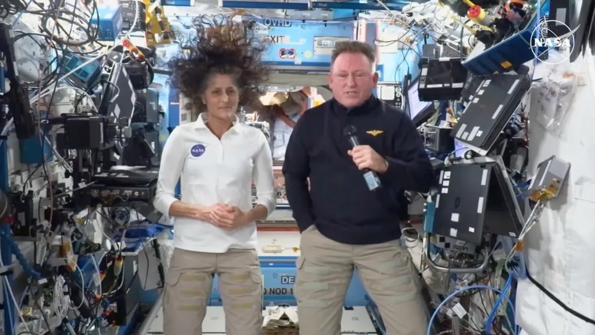 Astronaut Suni Williams 'in good health' on the ISS, NASA says, refuting tabloid claims