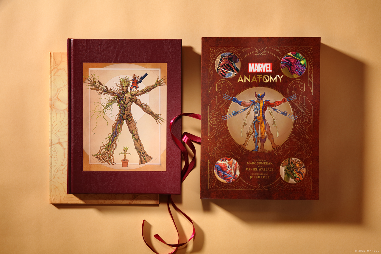 'Marvel Anatomy' takes you inside your favorite aliens and superheroes