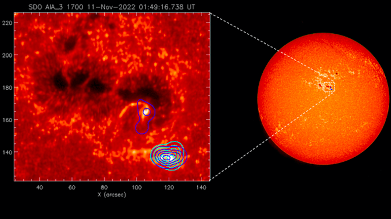 China's new solar probe snaps its 1st image of the sun (photo)