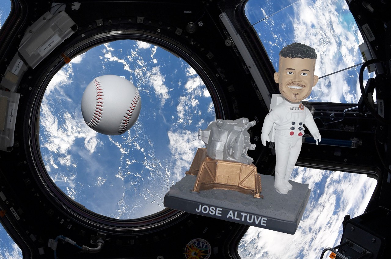 Houston Astros to celebrate Apollo 11 with moon lander bobblehead