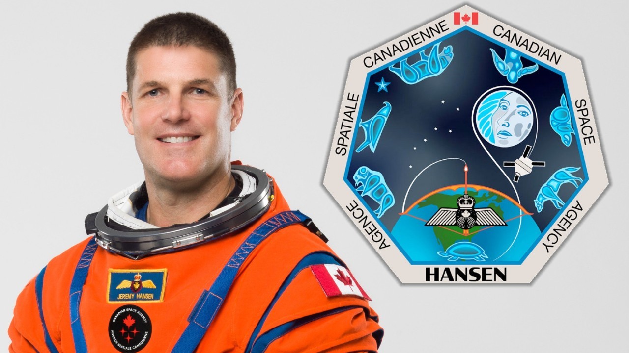 Canadian astronaut reveals Indigenous art patch for Artemis 2 moon mission