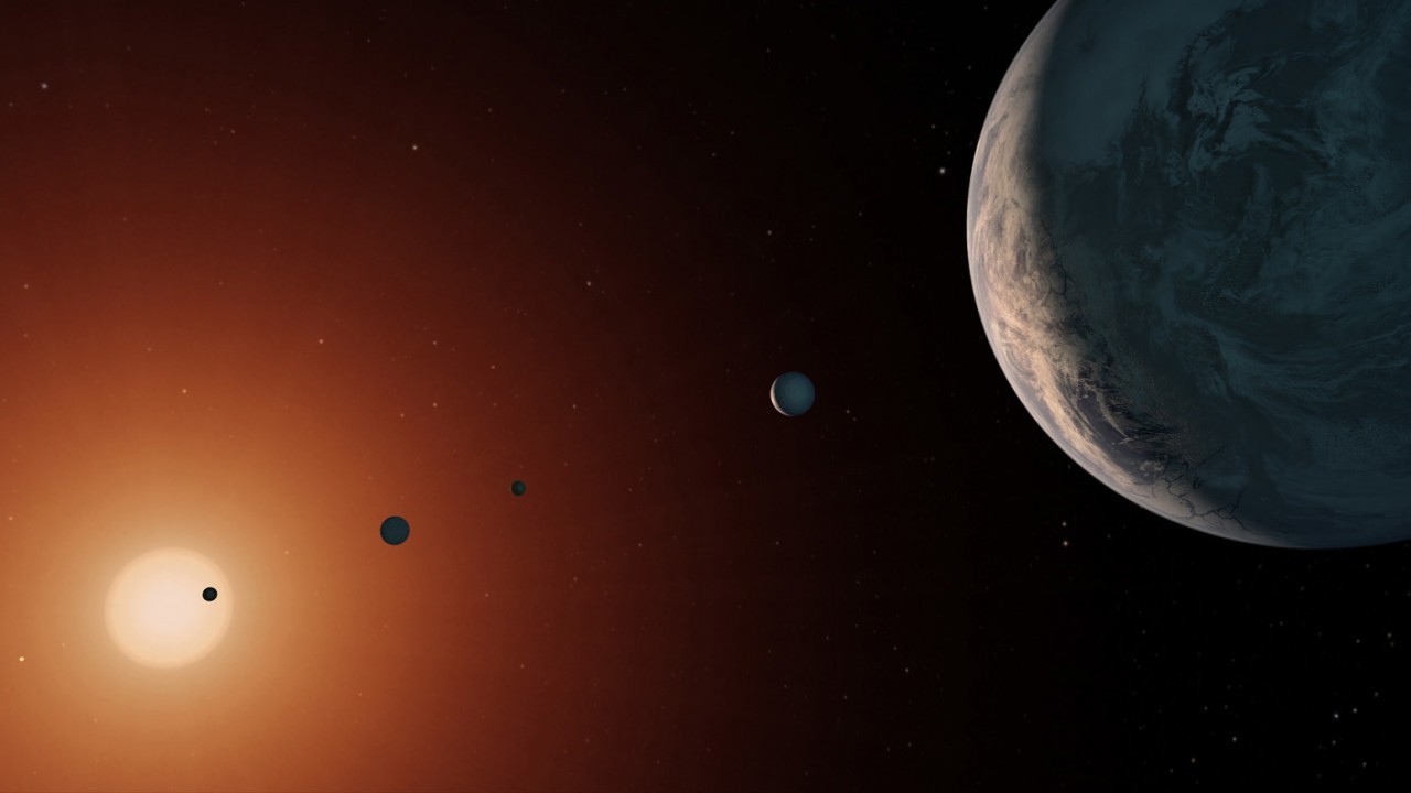 The TRAPPIST-1 solar system not bombarded by space rocks like early Earth, study suggests