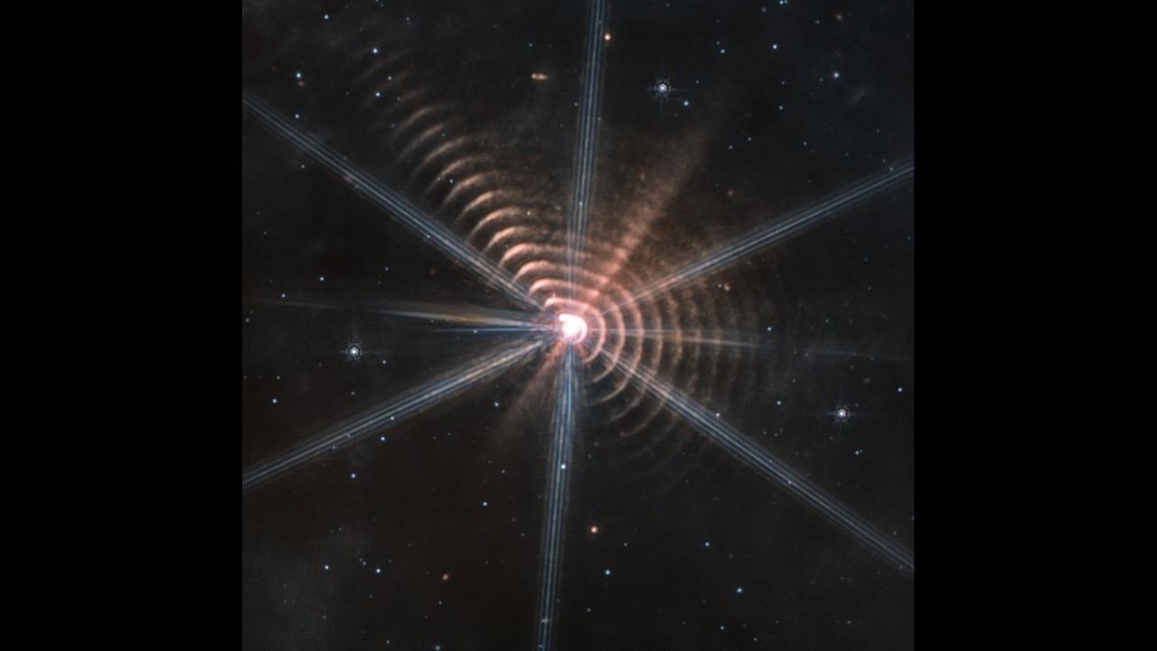 Bizarre rings spied by James Webb Space Telescope are organic dust propelled by starlight