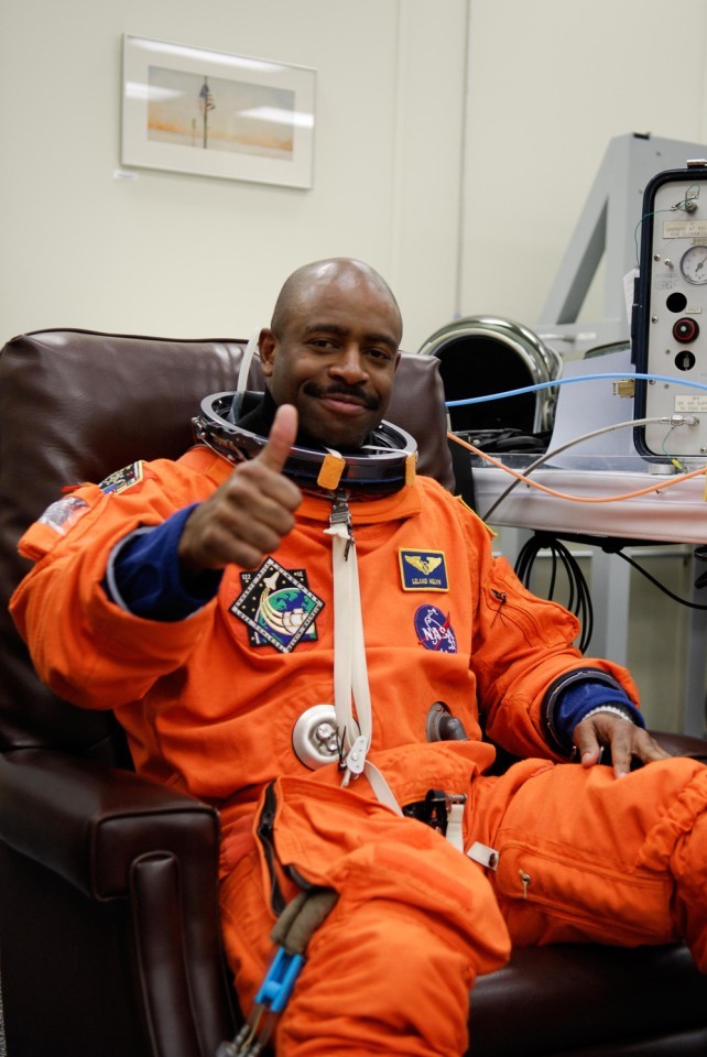 Former NASA astronaut Leland Melvin aims to help the next generation reach for the stars