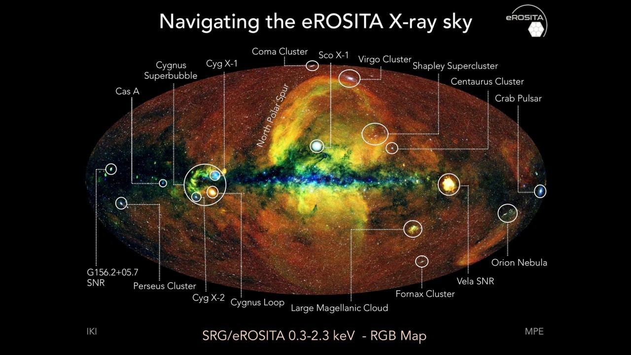 German X-ray space telescope captures most complete map of black holes ever