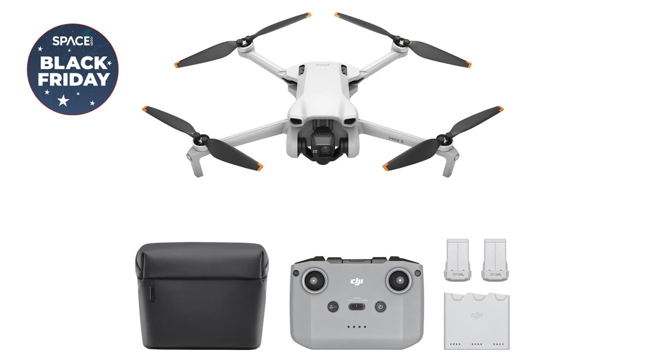 Black Friday beginner drone on sale — save $60 on the DJI Mini 3 Fly More Combo