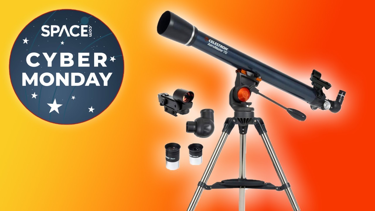 Cyber Monday telescope deal: 33% off Celestron AstroMaster 70AZ