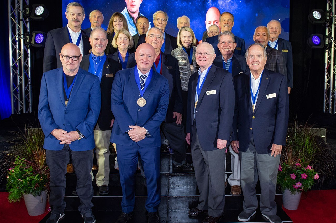 Roy Bridges, Senator Mark Kelly inducted into US Astronaut Hall of Fame