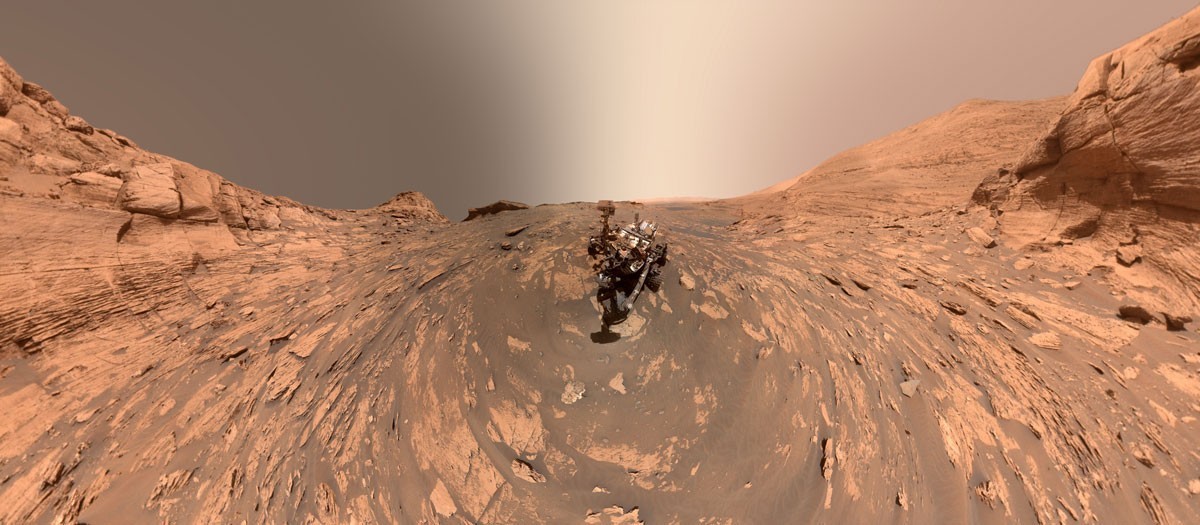 NASA's Mars Curiosity rover shares new panoramic view of Red Planet