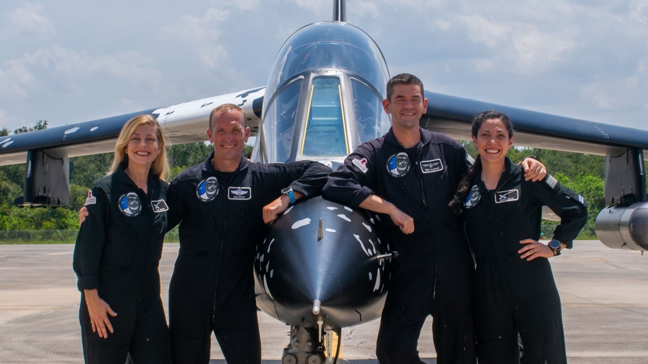 SpaceX Polaris Dawn crew lands at launch site ahead of 1st-ever private spacewalk mission (photos, video)