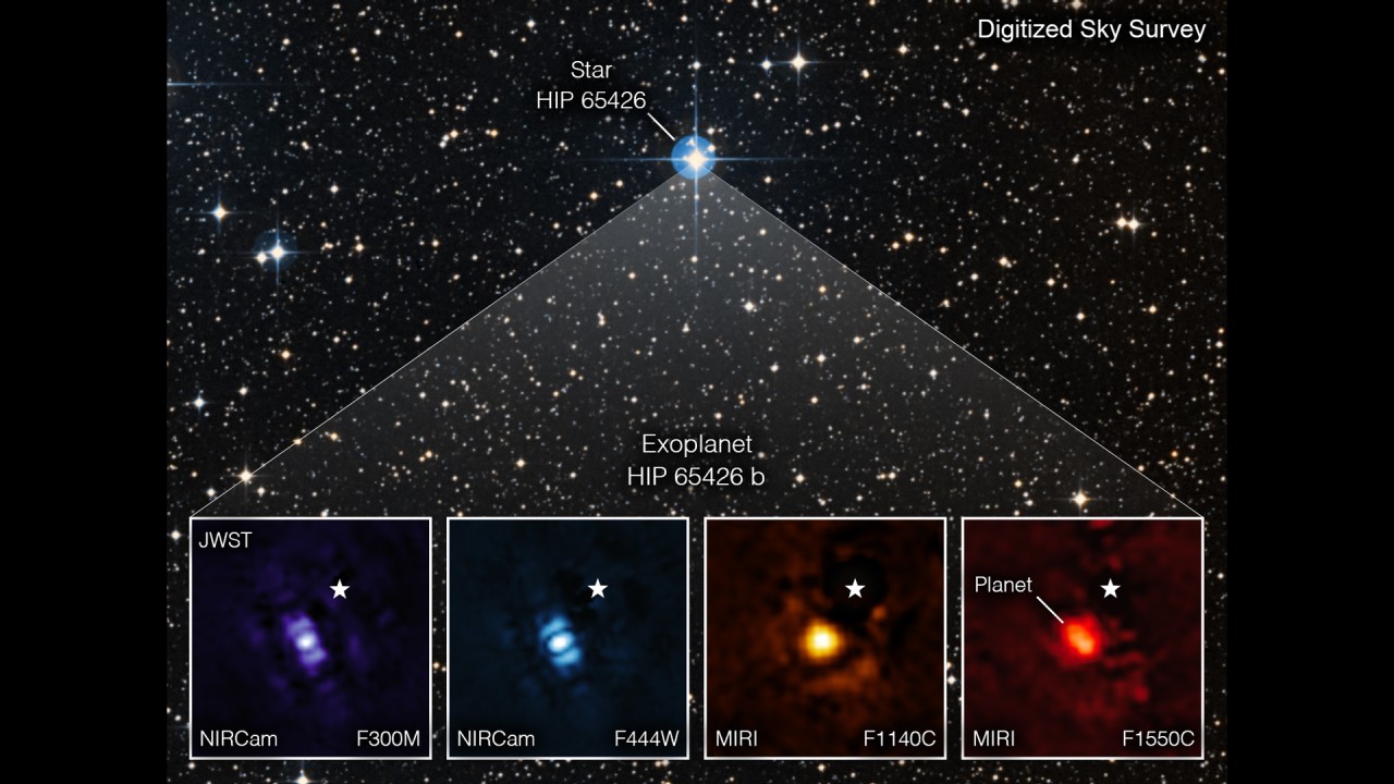 James Webb Space Telescope snags its 1st direct photo of an alien world