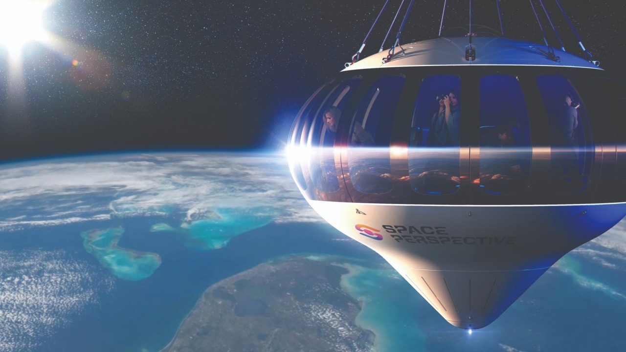 All aboard the Spaceship Neptune: Flying to the edge of space on a balloon