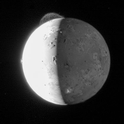 Jupiter's volcanic moon Io is emitting strange radio waves and NASA's Juno probe is listening