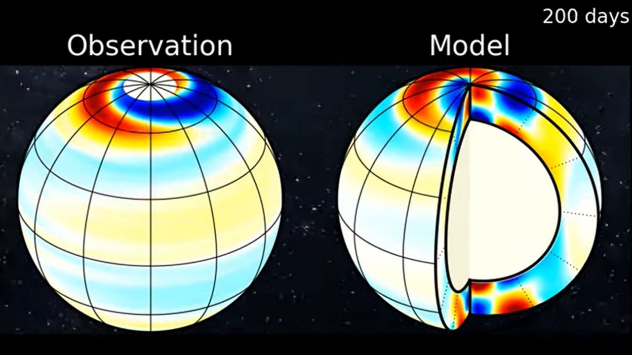 Discovery of slow waves on the sun could shed light on magnetic field mystery