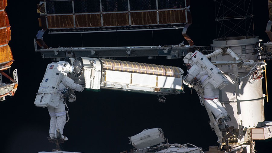 Watch NASA astronauts take a spacewalk outside space station today