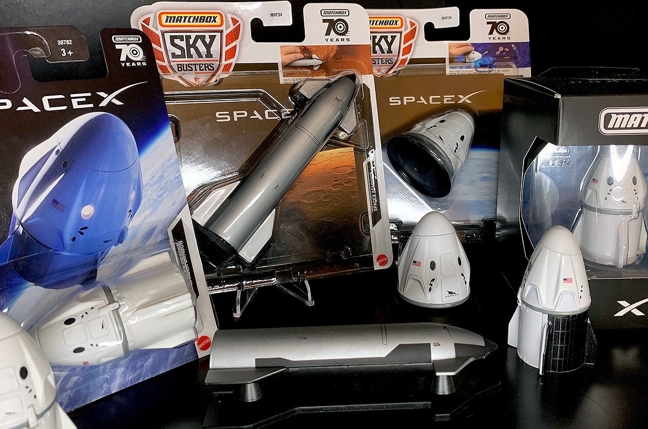 SpaceX's Starship is now a Matchbox Sky Busters die-cast toy