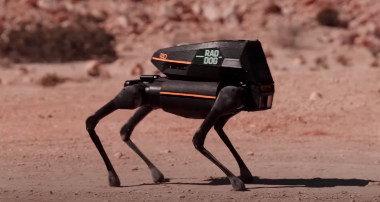 Robot dogs race across a simulated Red Planet in in new reality TV series 'Stars on Mars' (exclusive)