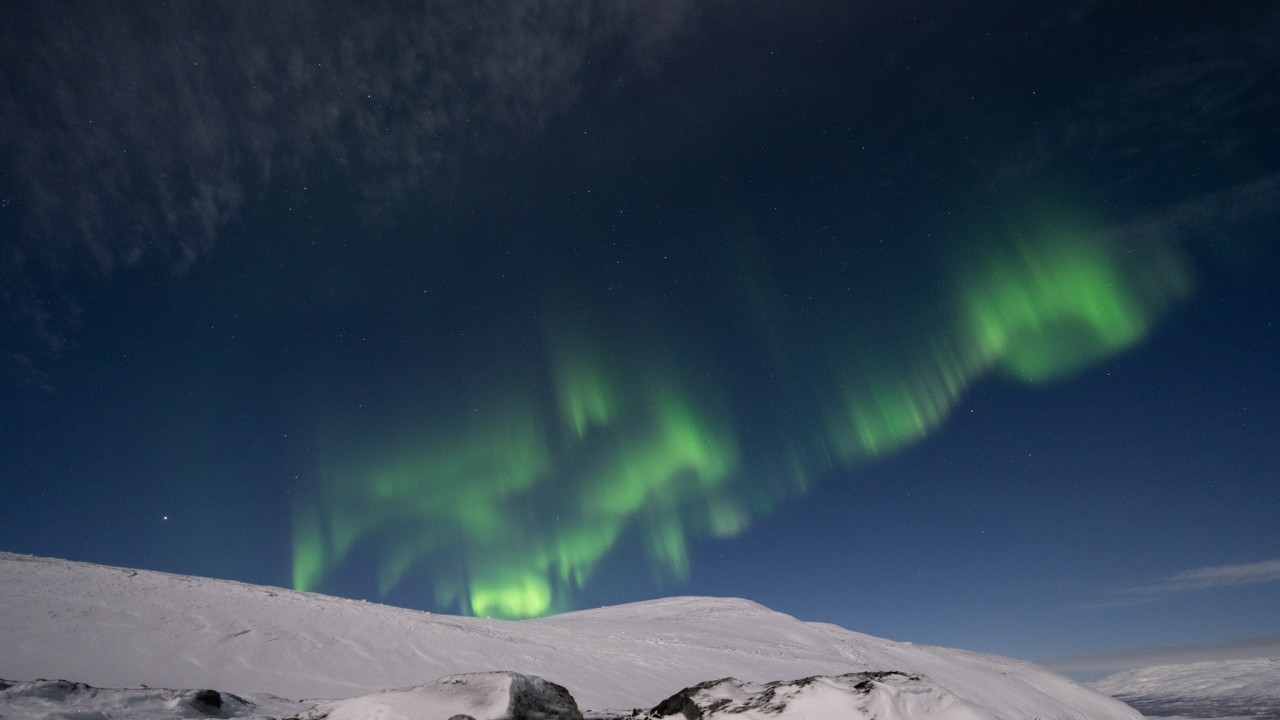 Photographing the northern lights with the Sony A7R V