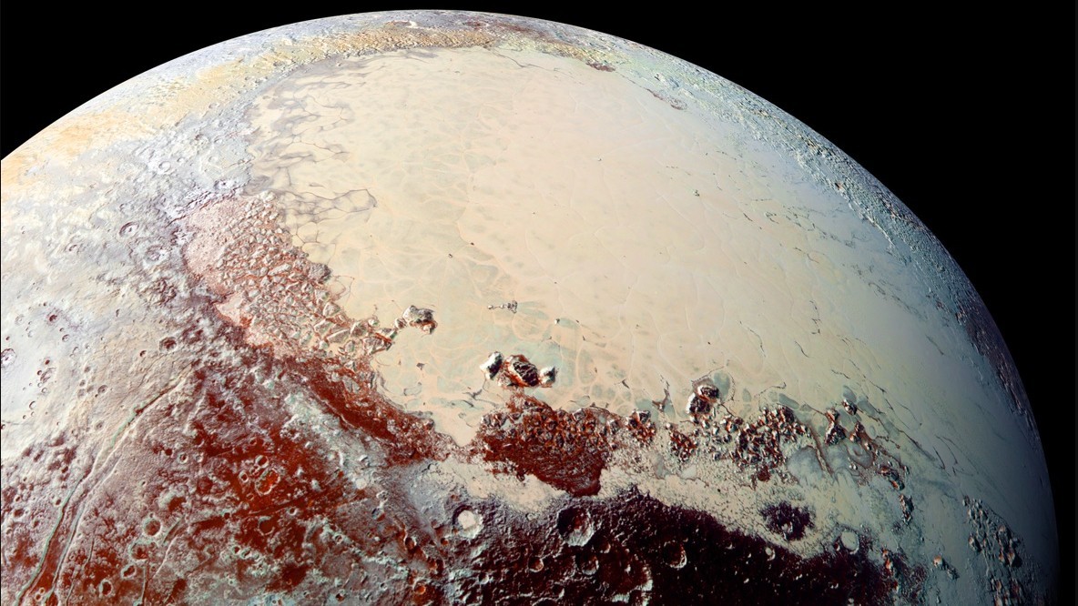 We could float effortlessly in Pluto's subsurface ocean