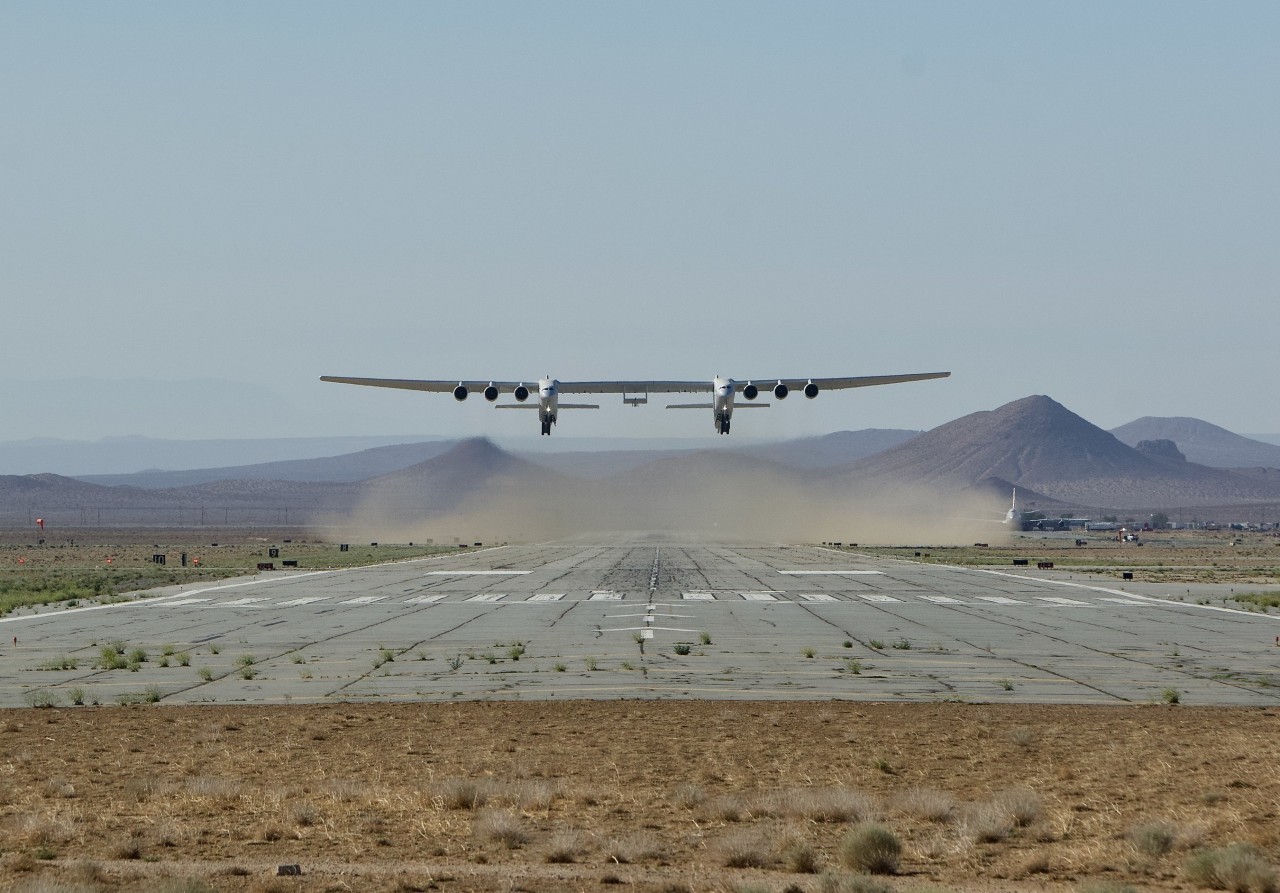 Stratolaunch ends 6th flight test of huge Roc carrier plane early