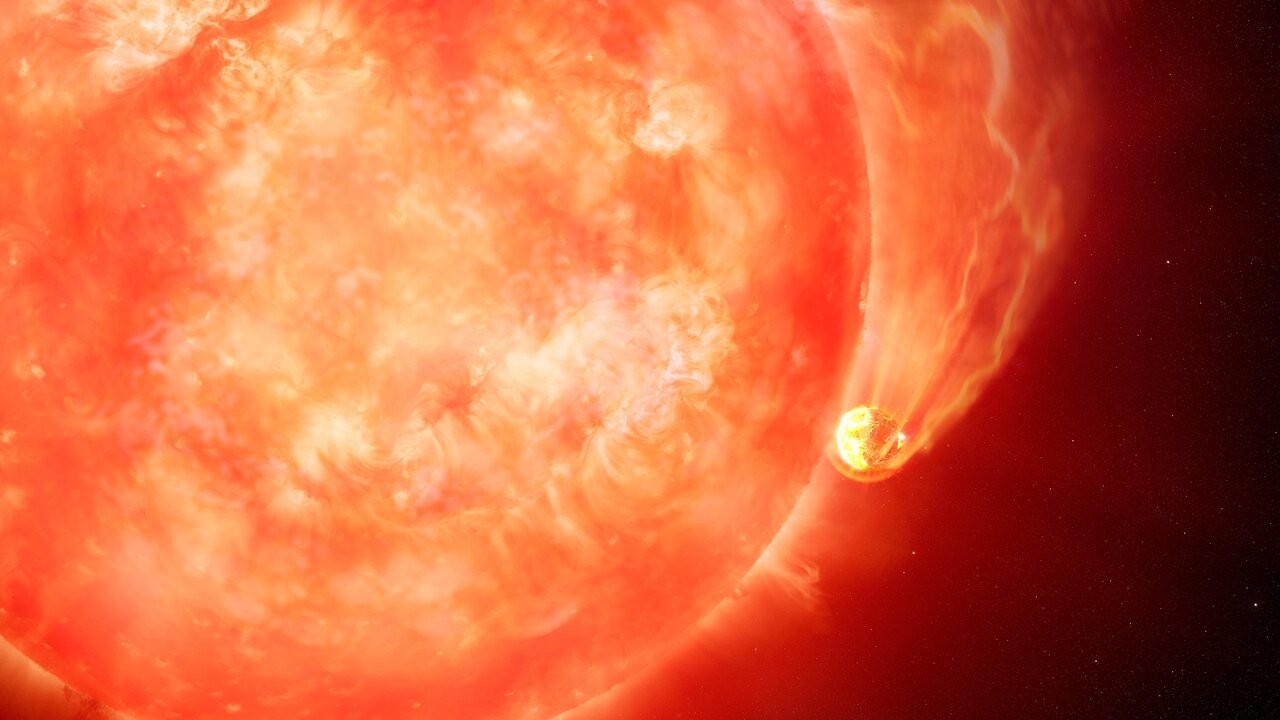 Death star! Faraway sun spotted devouring planet in landmark find