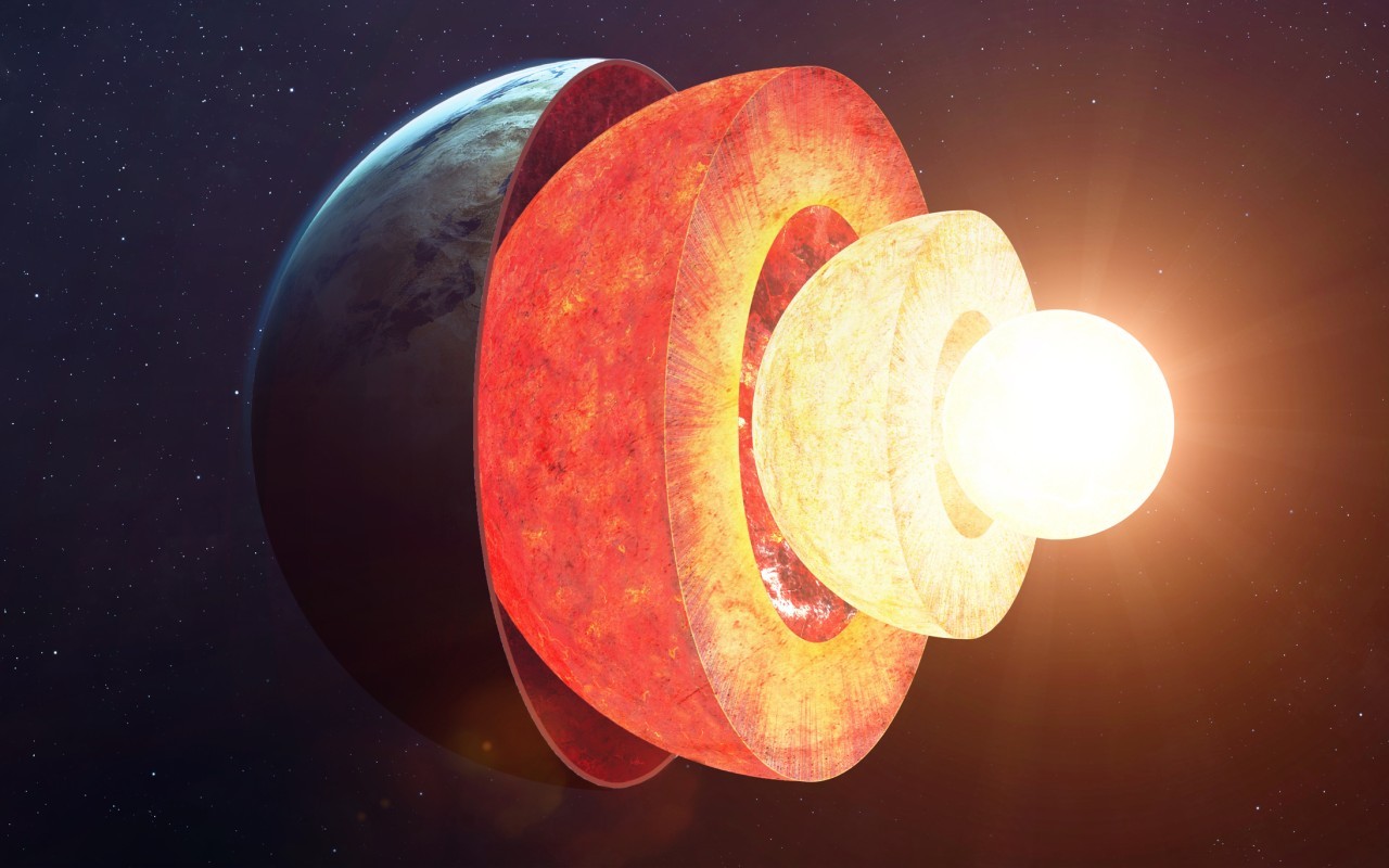 Earth's mysterious innermost core is a 400-mile-wide metallic ball