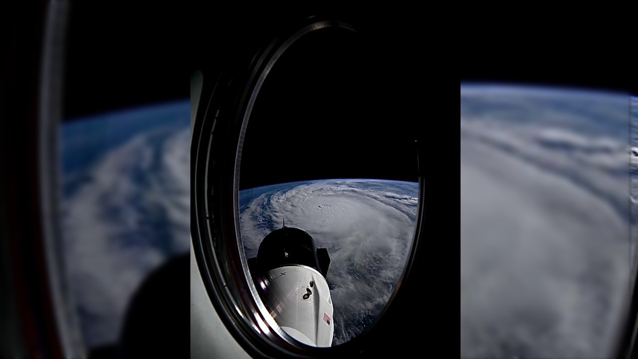 Dragon's-eye view: Astronaut captures amazing shots of Hurricane Milton from space (photos)