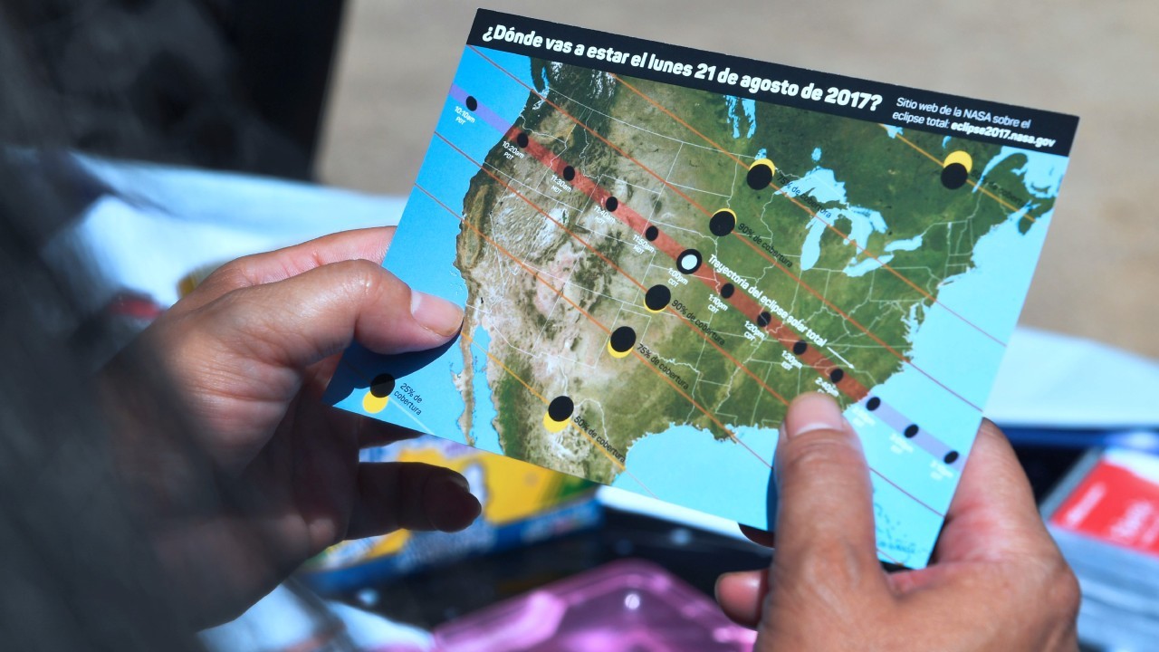 How to read and understand a solar eclipse map