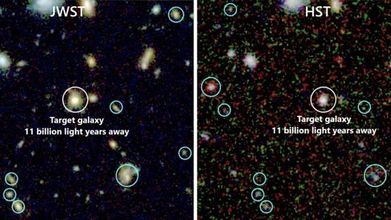 James Webb Space Telescope watches infant galaxies bringing light to the early universe