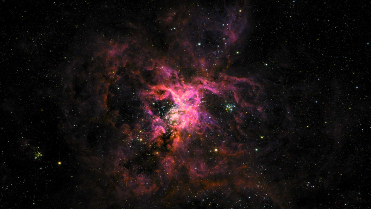 This 'tarantula' in space could teach us the secrets of dark matter