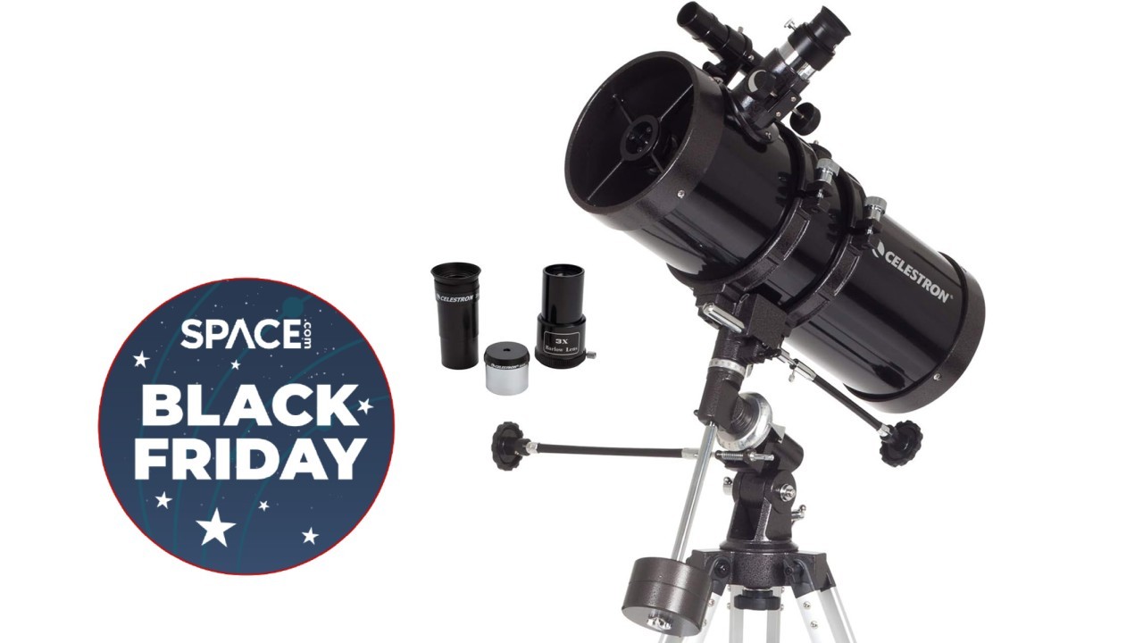 Save 40% on the Celestron PowerSeeker 127EQ telescope for Black Friday