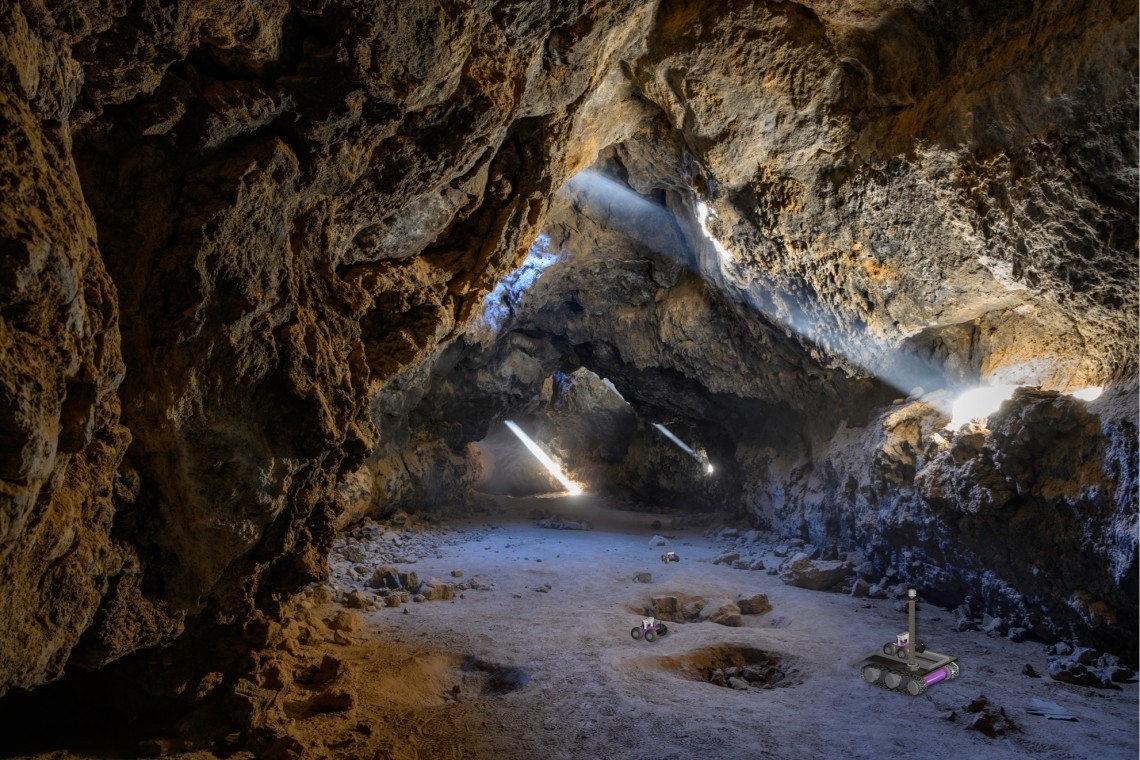 Mars cave-exploring robots take inspiration from Hansel and Gretel's breadcrumb trick