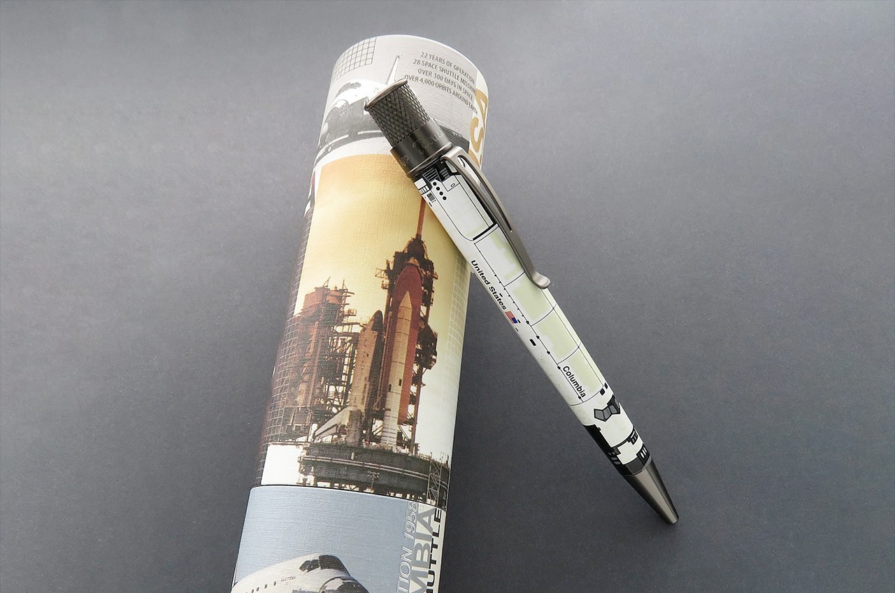 Retro 51 pen embodies NASA's first and fallen space shuttle Columbia