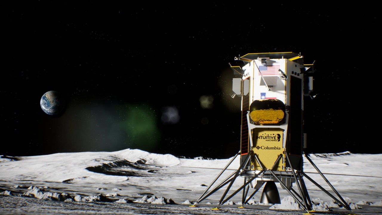 Intuitive Machines rings Nasdaq bell on path to private moon landing