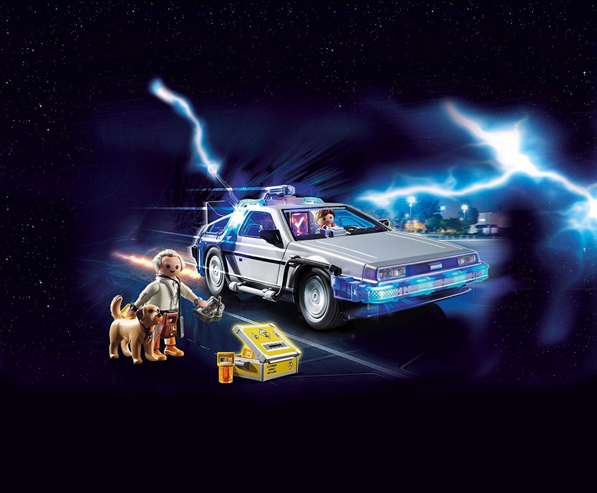 Save up to 40% on Playmobil's Back to The Future DeLorean and other sets for Cyber Monday