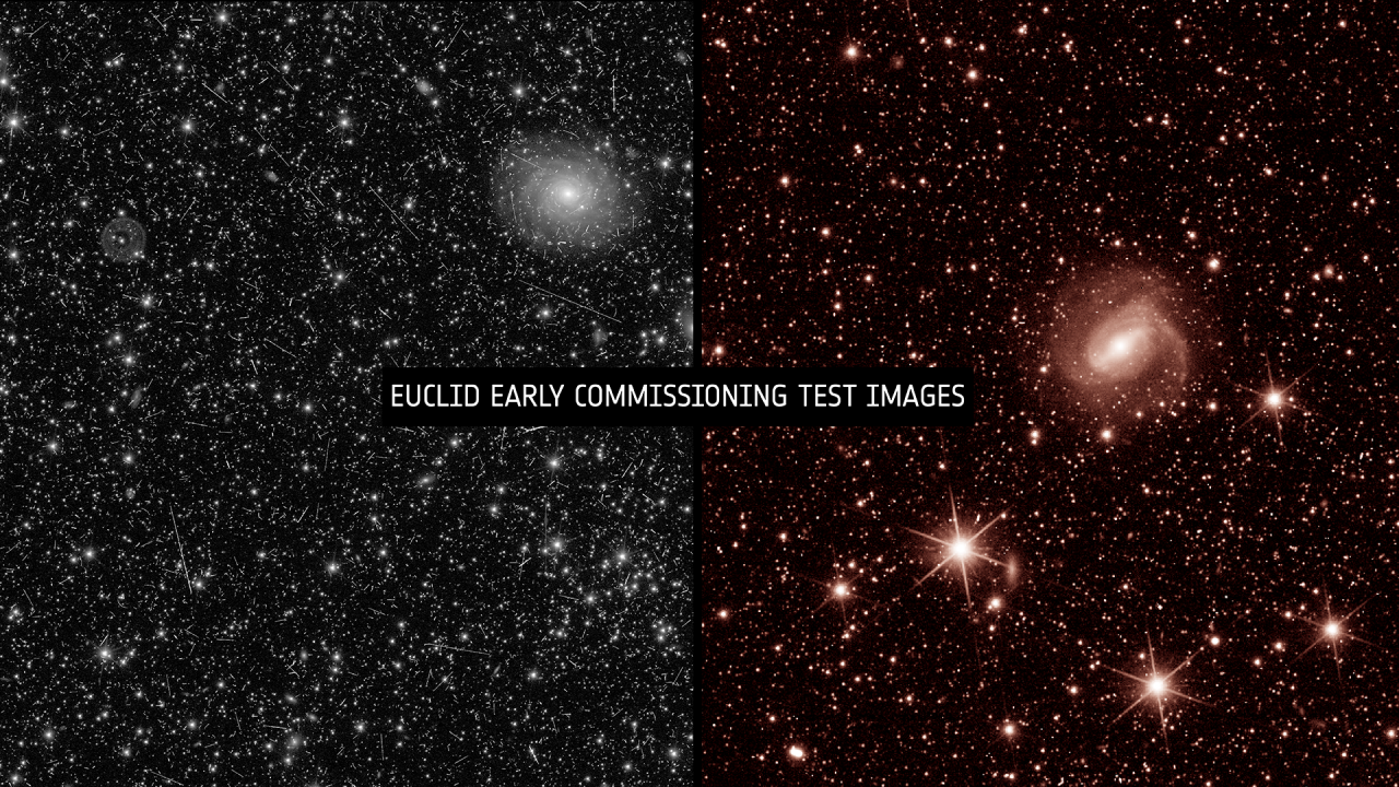 Euclid 'dark Universe' Telescope Reveals Its 1st Sparkling Images Of ...