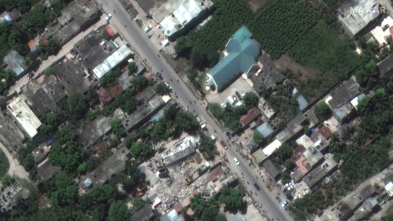 Haiti's earthquake aftermath is visible from space