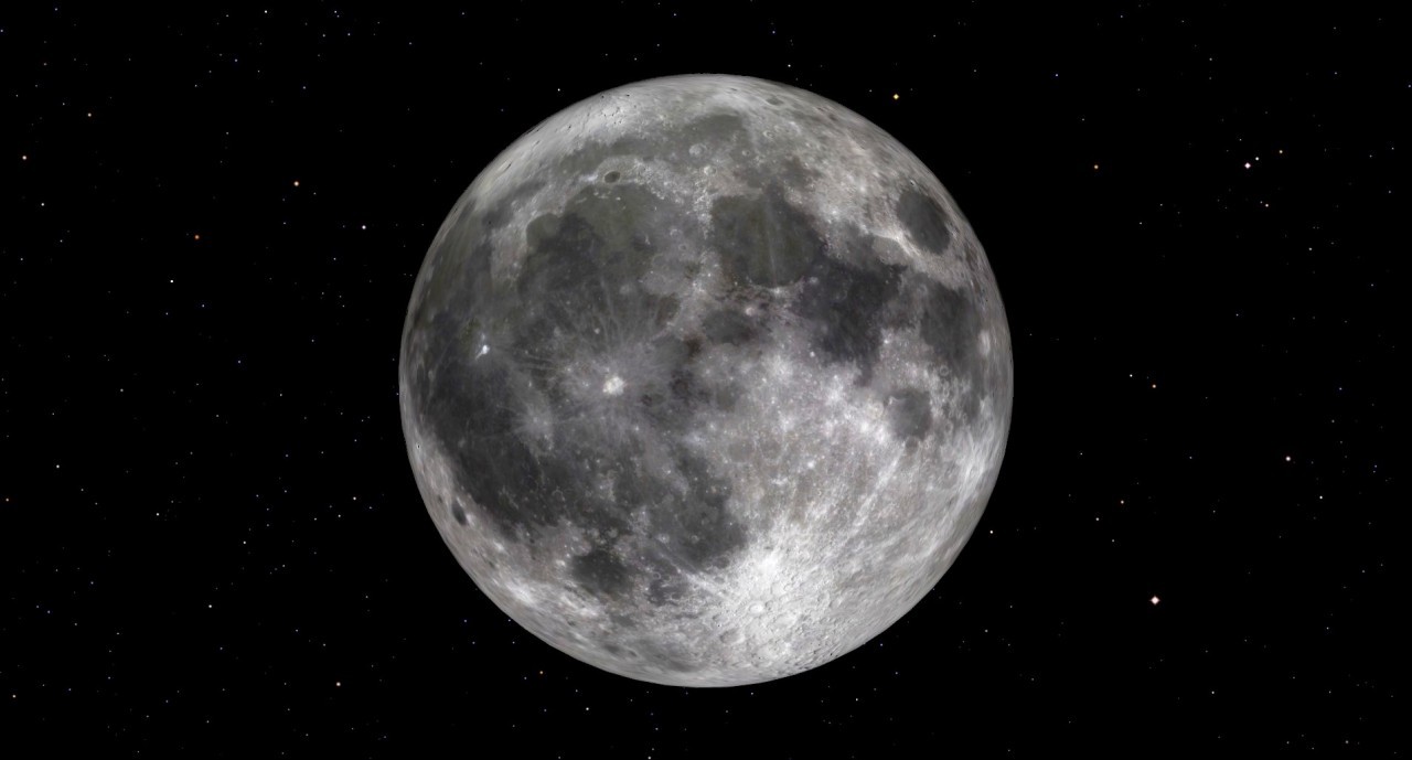 See the Full Strawberry Moon of June share the sky with Mars and a half Venus tonight