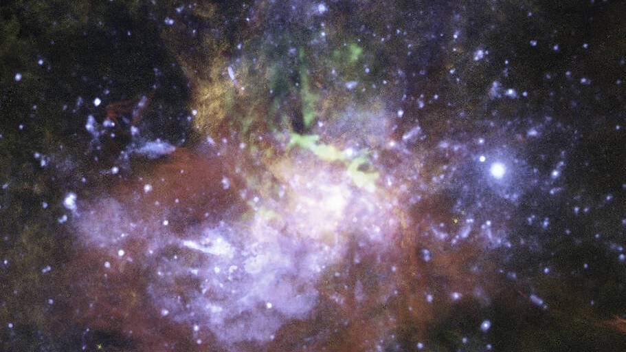 The Milky Way's supermassive black hole is leaking gas