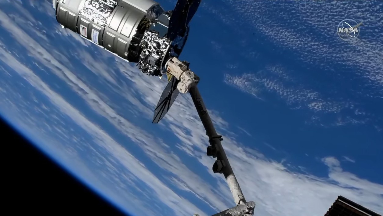 Cygnus cargo ship arrives at International Space Station with its biggest NASA haul ever