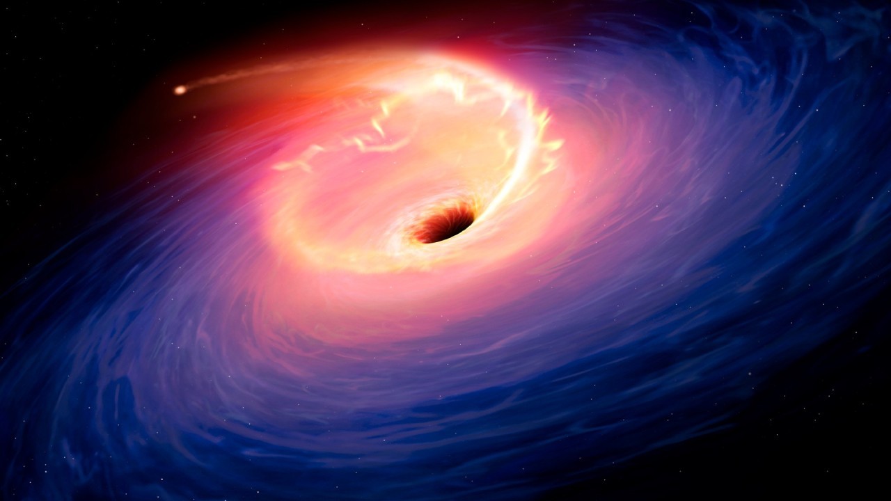 Black hole announces itself to astronomers by violently ripping apart a star