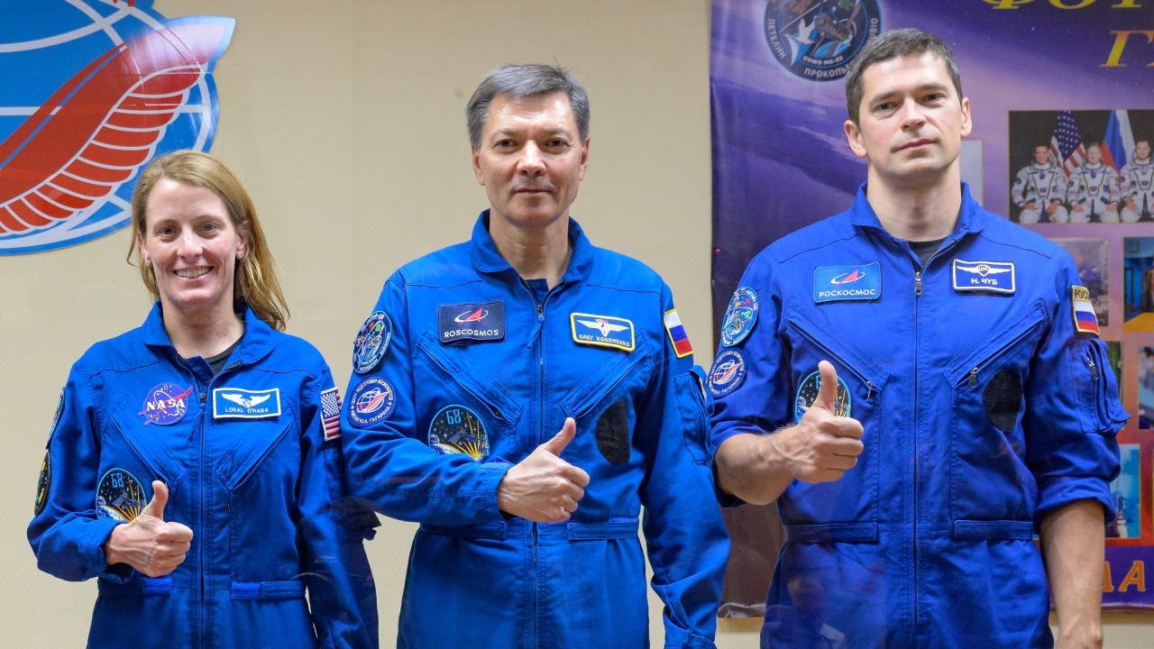 Watch NASA astronaut Loral O'Hara, two Russians launch to ISS today