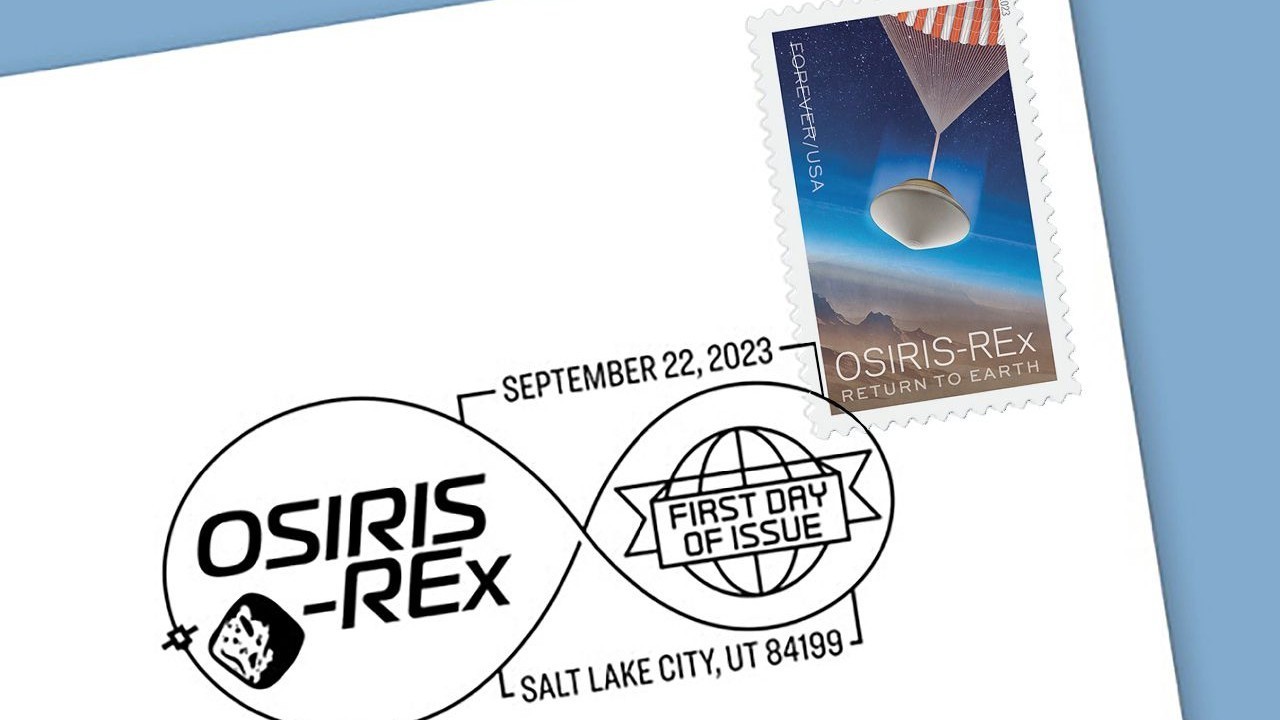 US Postal Service drops new OSIRIS-REx stamp ahead of asteroid sample return